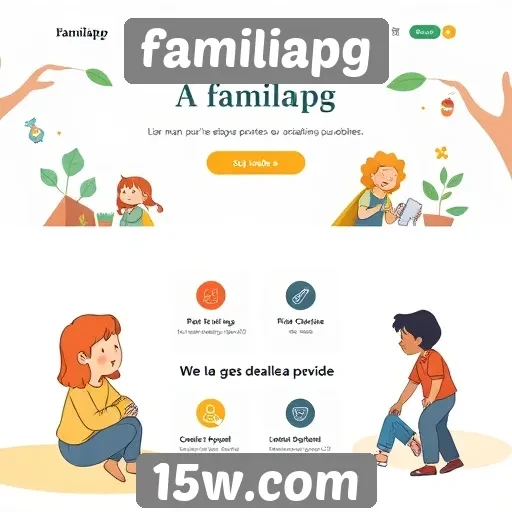 Experiência de usuário no site familiapg